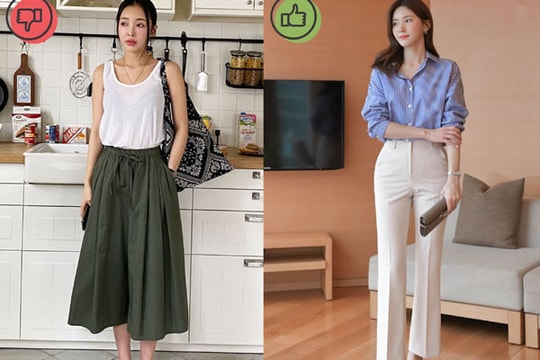 ĐỪNG nên mặc 4 kiểu quần này nếu bạn lùn
