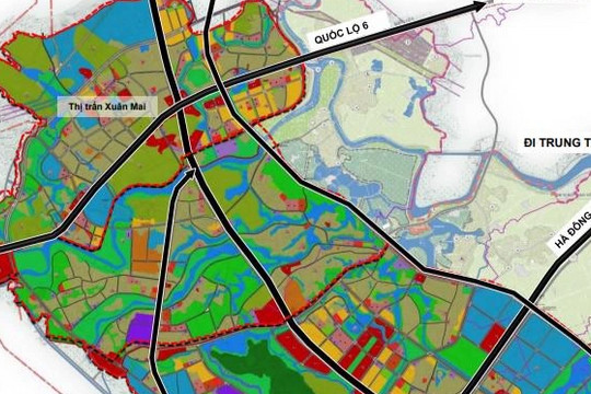 Hà Nội công bố 3 đồ án quy hoạch phân khu đô thị Xuân Mai