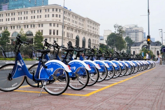Đề xuất đặt xe đạp công cộng tại công trường Quách Thị Trang, đường Lê Lợi