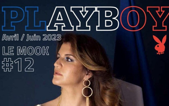 Nữ chính trị gia Pháp gây tranh cãi khi lên bìa tạp chí Playboy