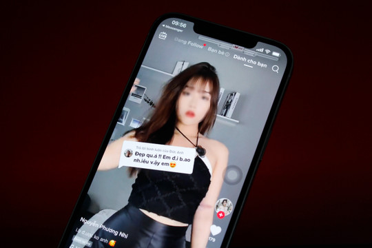 Quảng cáo bán dâm, chợ tình online tràn lan TikTok