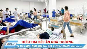 Vụ học sinh ngộ độc sau khi đi tham quan: Điều tra bếp ăn nhà trường