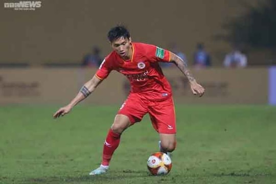 Đoàn Văn Hậu chấn thương trước trận CLB Công an Hà Nội gặp Bình Dương