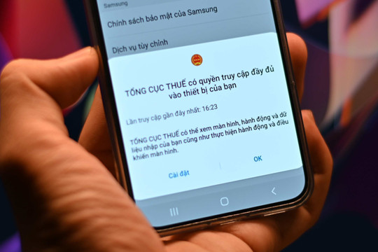 Người dùng mất tiền khi bị lừa cài app 'Tổng Cục Thuế' giả mạo