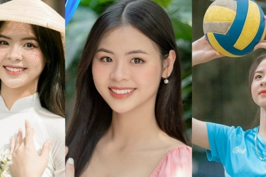 Ngắm hot girl bóng chuyền gây sốt ở Hoa hậu Thế giới Việt Nam 2023