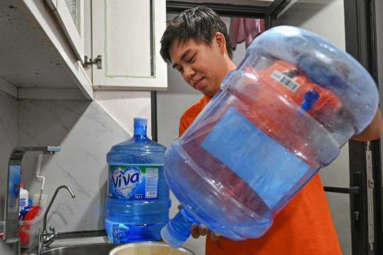 Nhiều hộ dân ở TPHCM sẽ bị cắt nước 2 ngày cuối tuần