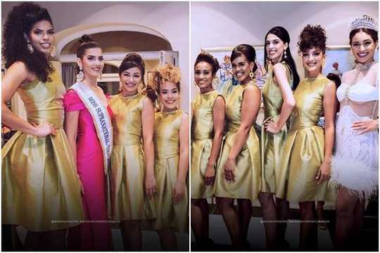 Hoa hậu Hoàn vũ Curacao chỉ có 7 thí sinh nhưng nhan sắc gây thất vọng