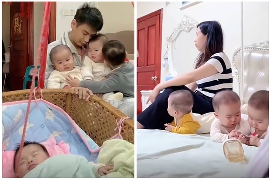 Muốn có thêm một bé gái, 2 vợ chồng tái mặt khi "3 cậu nhóc" xuất hiện cùng lúc