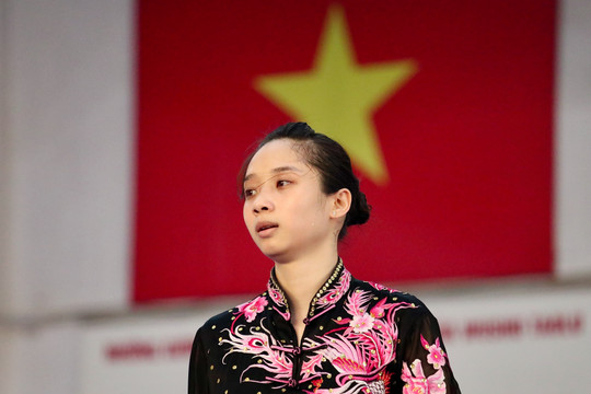 Tuyển wushu Việt Nam khổ luyện trước SEA Games 32