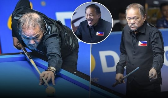 'Phù thuỷ' billiards Efren Reyes tham dự SEA Games 32 ở tuổi 69