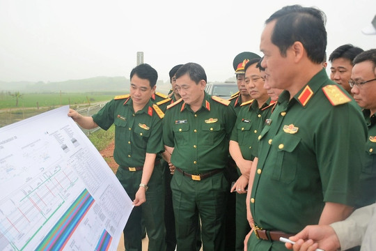Thứ trưởng Bộ Quốc phòng kiểm tra dự án của Tổng công ty 319