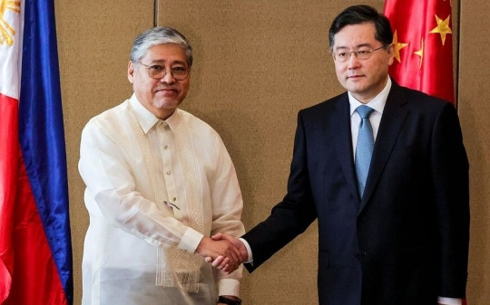 Philippines, Trung Quốc bày tỏ thiện chí hợp tác giải quyết bất đồng ở Biển Đông