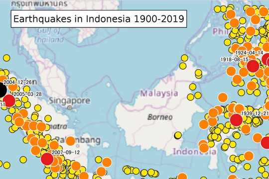 Động đất 7,3 độ, Indonesia bật cảnh báo sóng thần