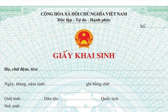 Hồ sơ đăng ký khai sinh gồm những gì?