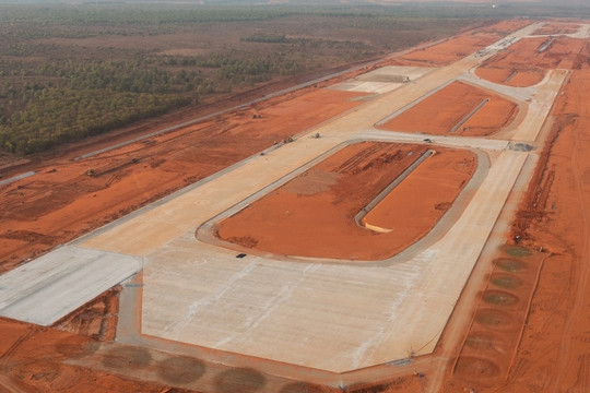 Hiện trạng sân bay Phan Thiết sau hơn 8 năm xây dựng