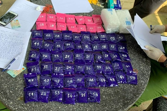 Triệt phá đường dây ma túy lớn ở Quảng Bình, thu giữ hơn 14.000 viên ma túy