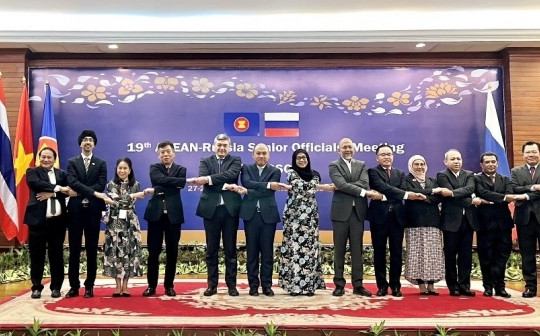 Cuộc họp Quan chức cao cấp ASEAN-Nga lần thứ 19: Moscow ủng hộ vai trò trung tâm của Hiệp hội các nước Đông Nam Á