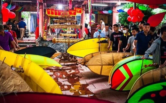 Lễ hội thi thả diều 'ngàn năm tuổi' ở làng Bá Dương Nội mở rộng quy mô