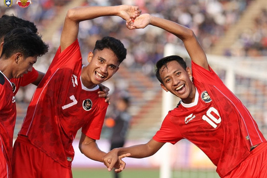 Hightlight: U22 Indonesia thắng to trận ra quân SEA Games 32