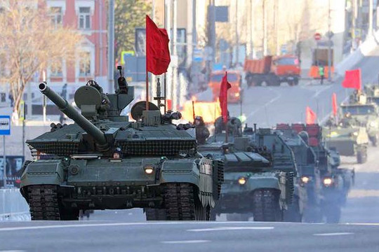 Nga chuẩn bị một loạt xe thiết giáp hiếm tham gia lễ duyệt binh Ngày Chiến thắng