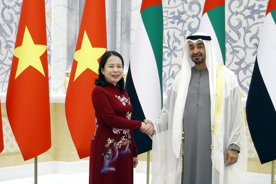 Việt Nam - UAE tăng cường hợp tác trên nhiều lĩnh vực