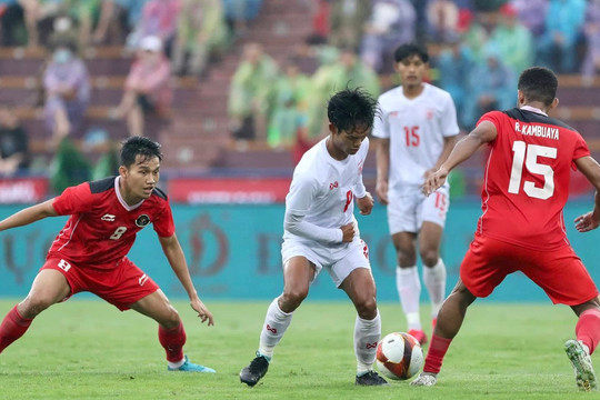 Link xem trực tiếp bóng đá nam: U22 Indonesia vs U22 Myanmar