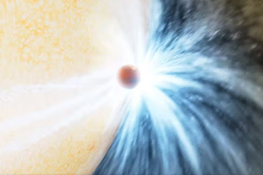 Nhà khoa học Mỹ chứng kiến khoảnh khắc ngôi sao 'nuốt chửng' hành tinh