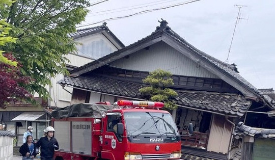 Động đất mạnh tại Nhật Bản, hơn 20 người thương vong