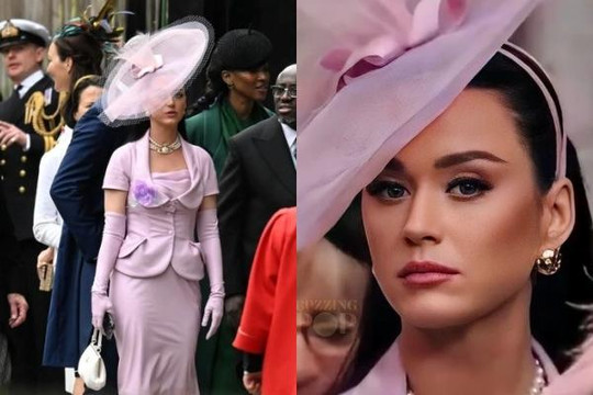 Katy Perry bối rối khi không tìm được chỗ ngồi tại lễ đăng quang của Vua Charles III