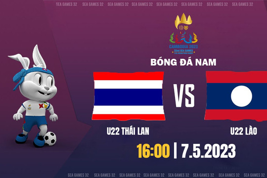 Link xem trực tiếp: U22 Thái Lan vs U22 Lào, SEA Games 32