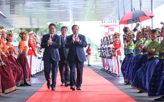 Ý nghĩa của ‘Tiba Meka’ - Điệu múa truyền thống chào đón Thủ tướng Phạm Minh Chính đến Labuan Bajo dự Cấp cao ASEAN 42