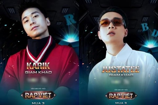 Lộ diện bộ đôi giám khảo Rap Việt mùa 3