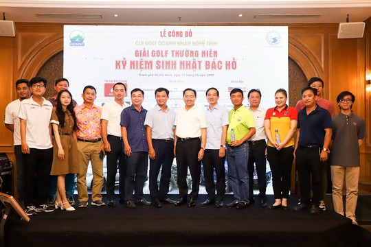 Giải Golf doanh nhân Nghệ Tĩnh: Tổng giải thưởng 10 tỷ đồng