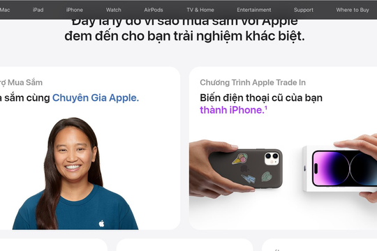 Apple sẽ ra mắt cửa hàng trực tuyến cho thị trường Việt Nam vào ngày 18/5 tới đây