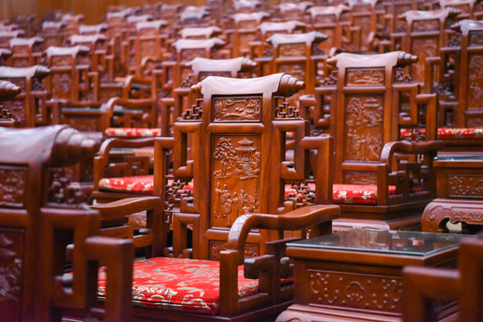 Bên trong khán phòng nhà hát có 341 ghế Đồng Kỵ gây tranh cãi ở Bắc Ninh
