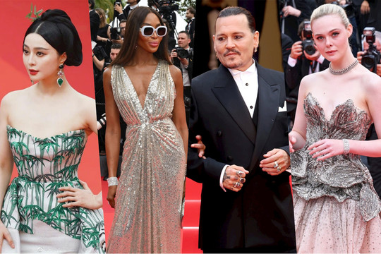 Các ngôi sao đọ sắc tại Thảm đỏ Cannes 2023