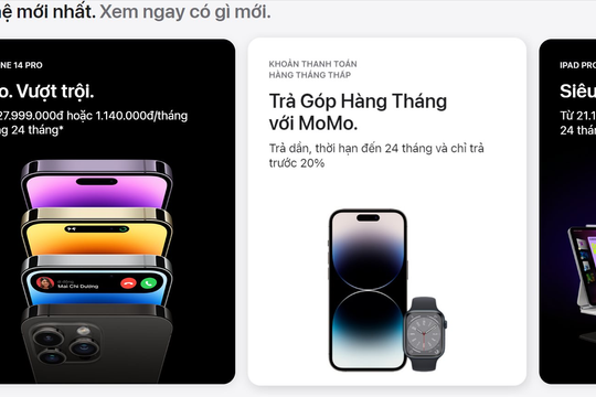 Apple Store Việt Nam chính thức mở bán: mua đồ của Apple dễ dàng, tiện lợi hơn