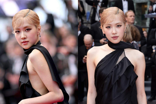 Nàng thơ Rose BLACKPINK gây thương nhớ tại thảm đỏ Cannes 2023