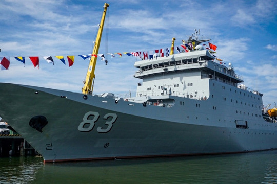 Tàu Hải quân Trung Quốc thăm TP Đà Nẵng