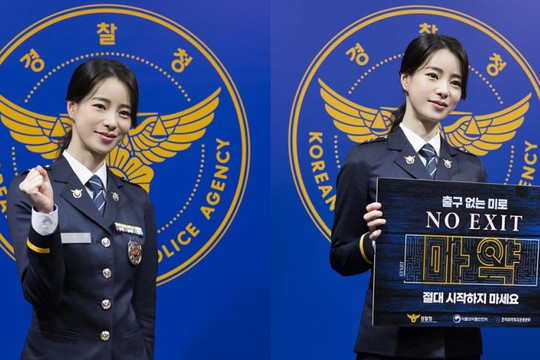 'Ác nữ The Glory' Lim Ji Yeon xinh đẹp trong trang phục sĩ quan cảnh sát