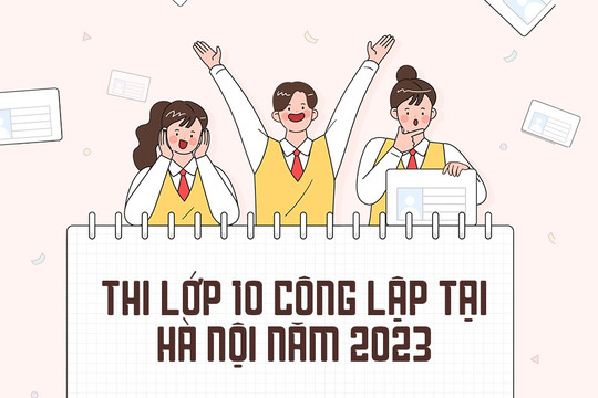 Thi lớp 10 công lập tại Hà Nội năm 2023: Những mốc thời gian quan trọng