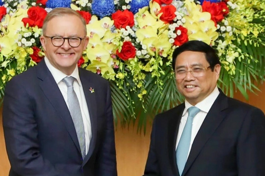 Australia hỗ trợ Việt Nam 105 triệu AUD để ứng phó biến đổi khí hậu