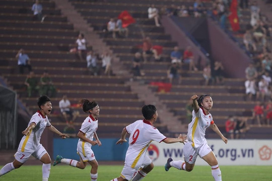 U20 nữ Việt Nam thắng dễ trước U20 nữ Lebanon, giành vé dự VCK U20 nữ châu Á
