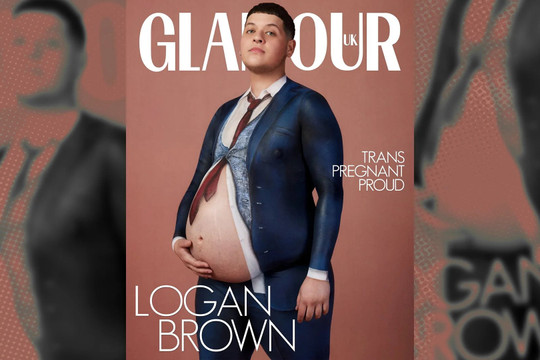 Người đàn ông chuyển giới mang thai xuất hiện trên trang bìa tạp chí nổi tiếng Glamour