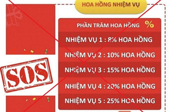 Làm nhiệm vụ online, người phụ nữ ở Hà Nội bị lừa 450 triệu đồng