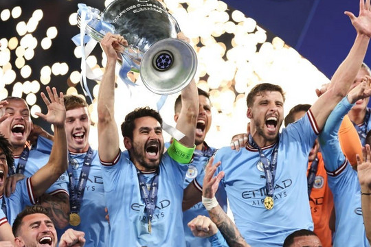 Đánh bại Inter Milan, Man City lần đầu vô địch Champions League