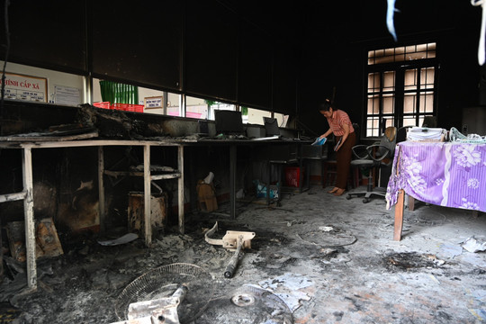 Sau lời kêu gọi của công an, 5 đối tượng tấn công trụ sở xã ở Đắk Lắk ra đầu thú
