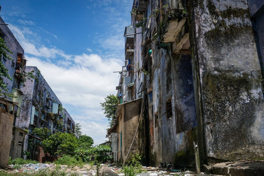Cận cảnh nhếch nhác bên trong chung cư 20 năm tuổi ở Đà Nẵng