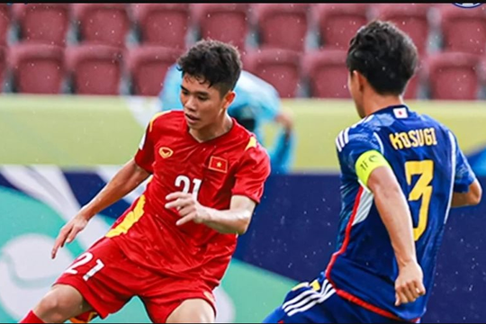 U17 Việt Nam thua đậm trước U17 Nhật Bản