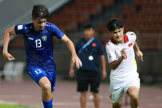 U17 Việt Nam bị loại sớm ở giải châu Á